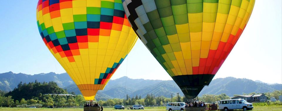 Napa Valley Hot Air Balloon Package at California Hotel